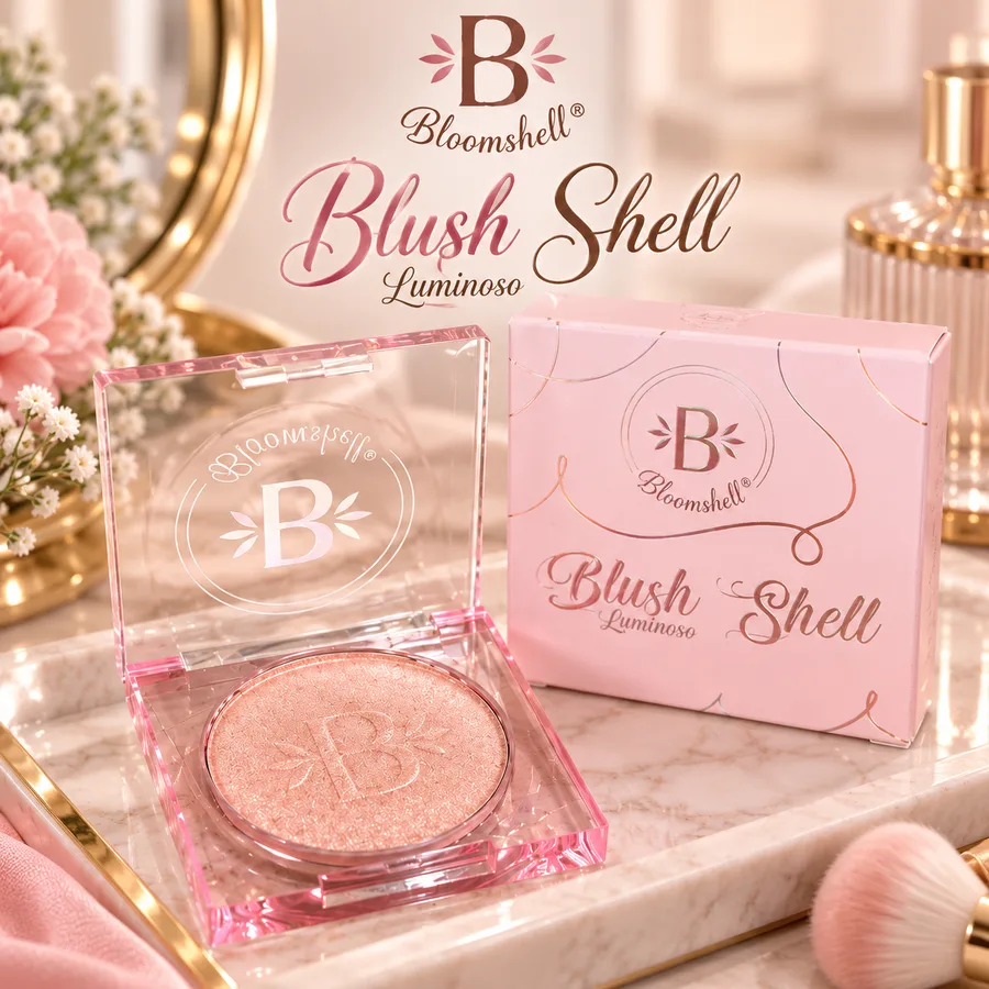 Blush shell Iluminador Rosado