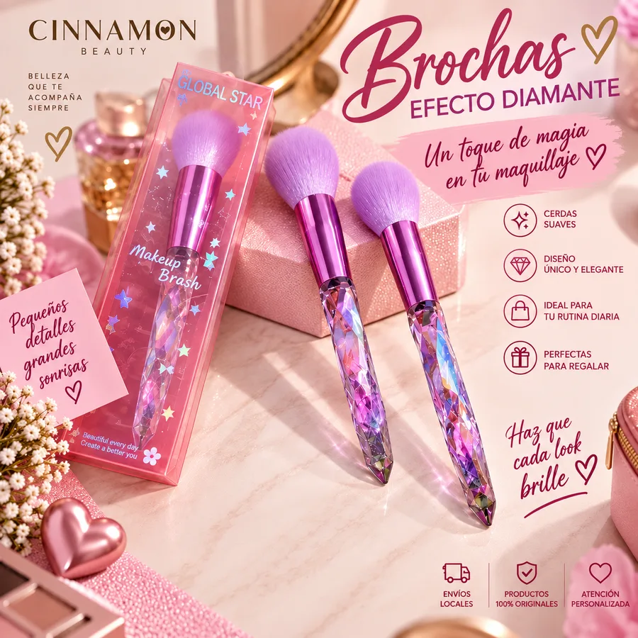 Brocha Efecto Diamante