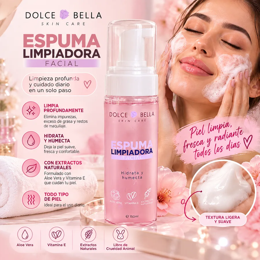 Espuma Limpiadora Dolce Bella