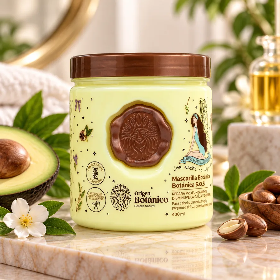 Mascarilla  Bomba Origen Botanico