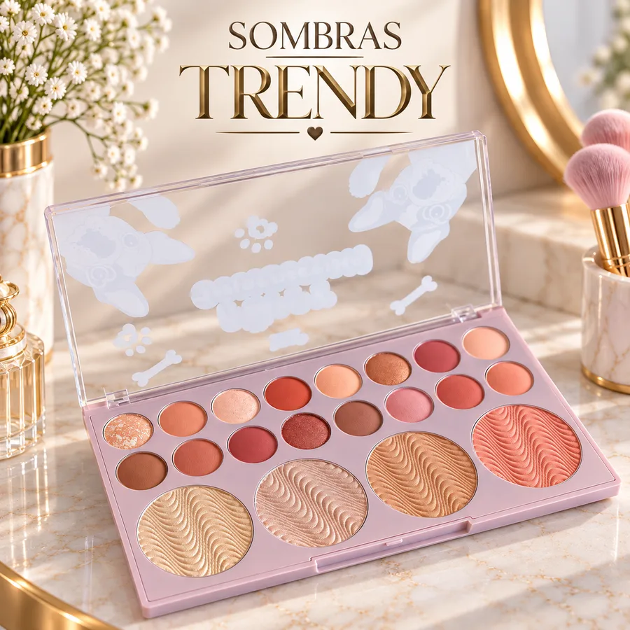 Paleta de Sombras Puppy Trendy
