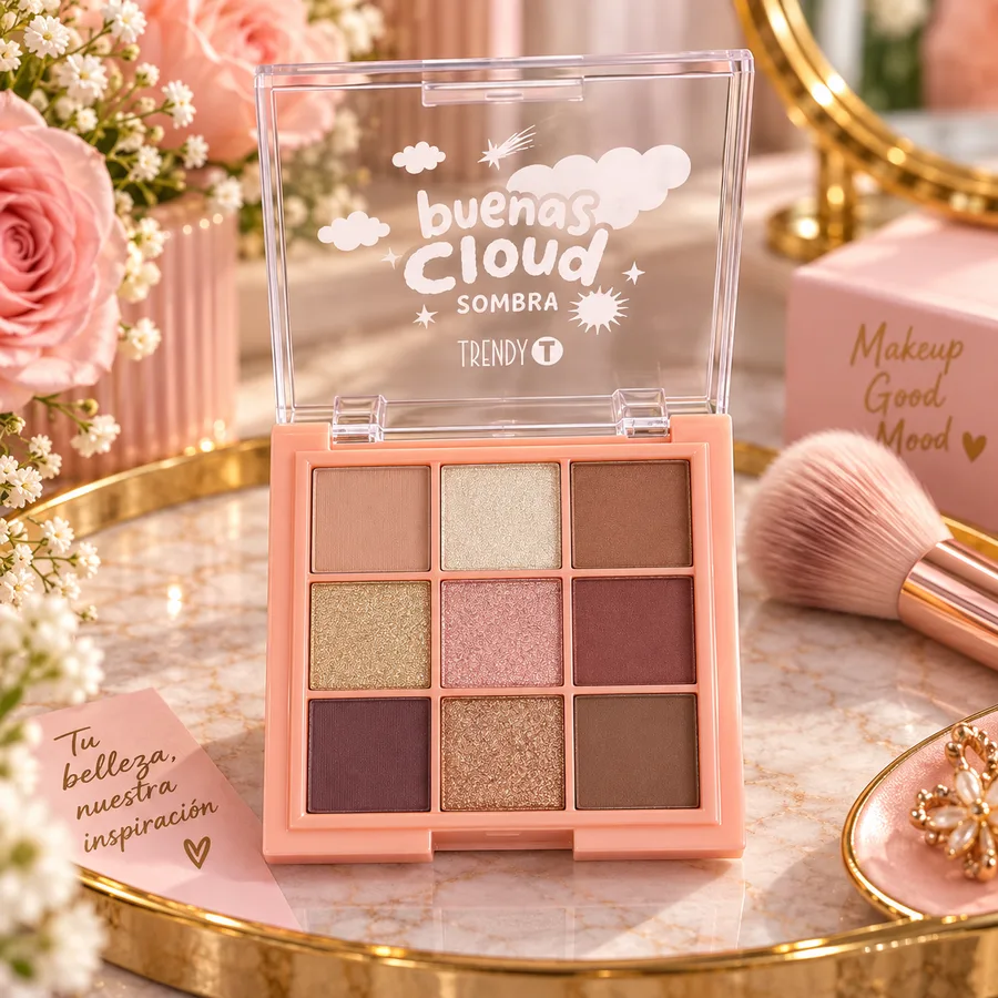 paleta de Sombras CLoud Trendy