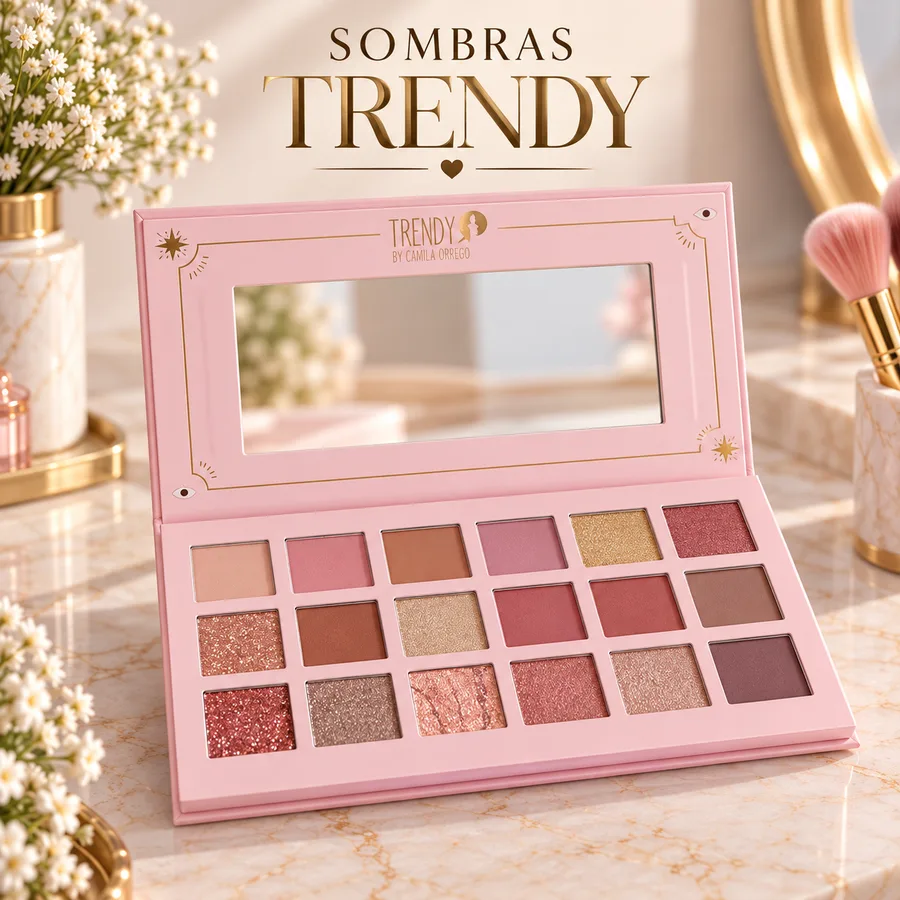 Paleta de Sombras Vintage Trendy