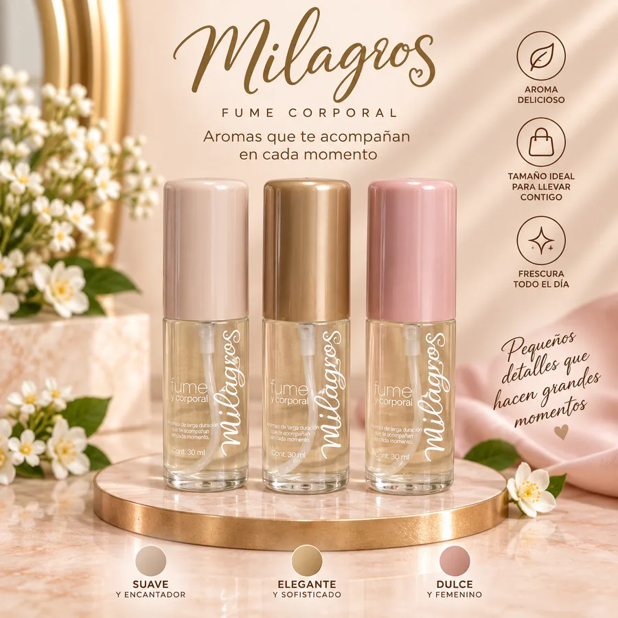 Perfume Capilar Milagros Mini