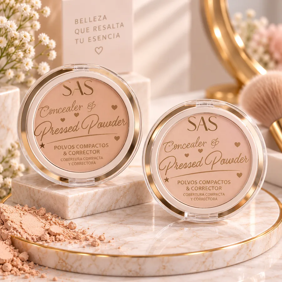 Polvo Compacto + Corrector