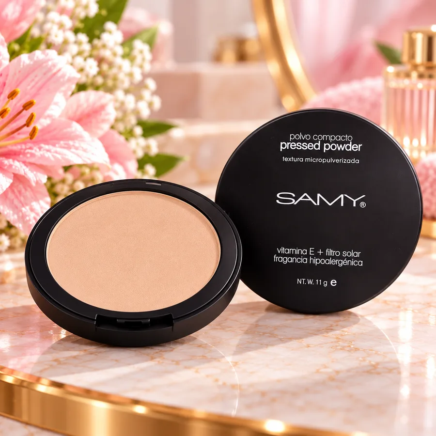 Polvo Compacto  Samy Con Filtro Solar
